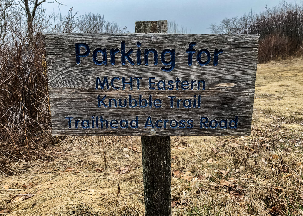Main hiking trails Eastern Knubble Preserve Trail
